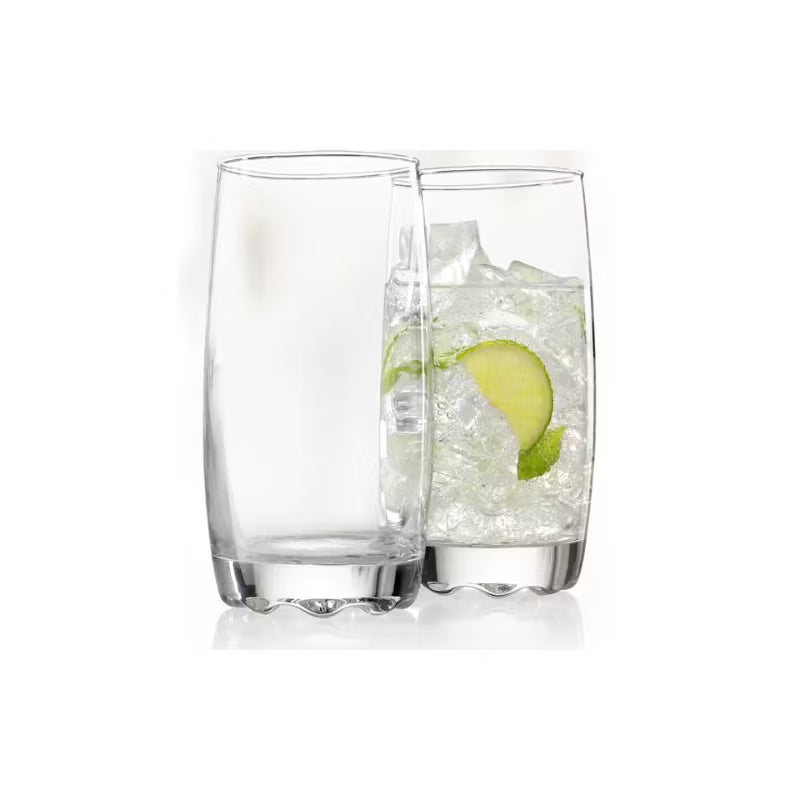 Set 6 Vasos Altos Modelo Napoles 390cc Jugos Tragos Bebida Mejora tus momentos con elegancia y funcionalidad. ¡Adquiere el set y disfruta de cada sorbo!-3