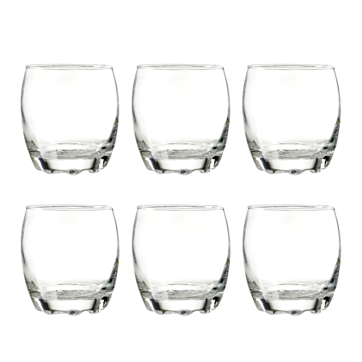 Set 6 Vasos Bajos Modelo Napoles 290mL Jugos Tragos Bebida Disfruta de elegancia y funcionalidad en cada sorbo. ¡Haz tu pedido y transforma tus bebidas!-1
