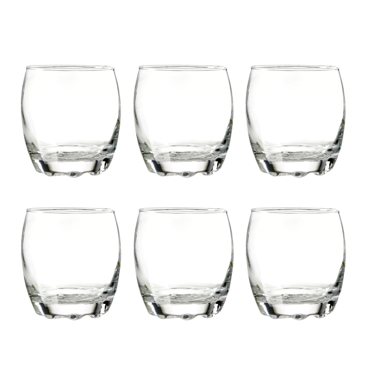 Set 6 Vasos Bajos Modelo Napoles 290mL Jugos Tragos Bebida Disfruta de elegancia y funcionalidad en cada sorbo. ¡Haz tu pedido y transforma tus bebidas!-1