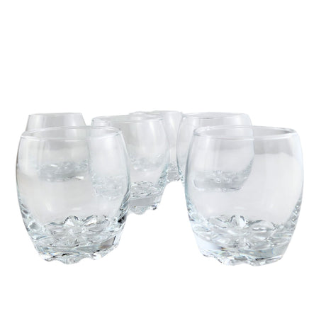 Set 6 Vasos Bajos Modelo Napoles 290mL Jugos Tragos Bebida Disfruta de elegancia y funcionalidad en cada sorbo. ¡Haz tu pedido y transforma tus bebidas!-2