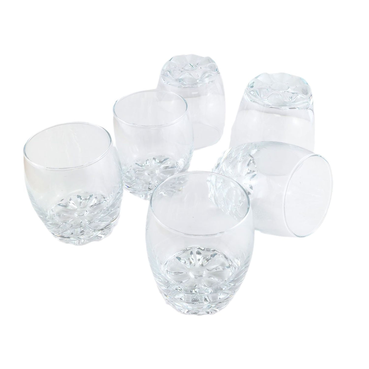 Set 6 Vasos Bajos Modelo Napoles 290mL Jugos Tragos Bebida Disfruta de elegancia y funcionalidad en cada sorbo. ¡Haz tu pedido y transforma tus bebidas!-4