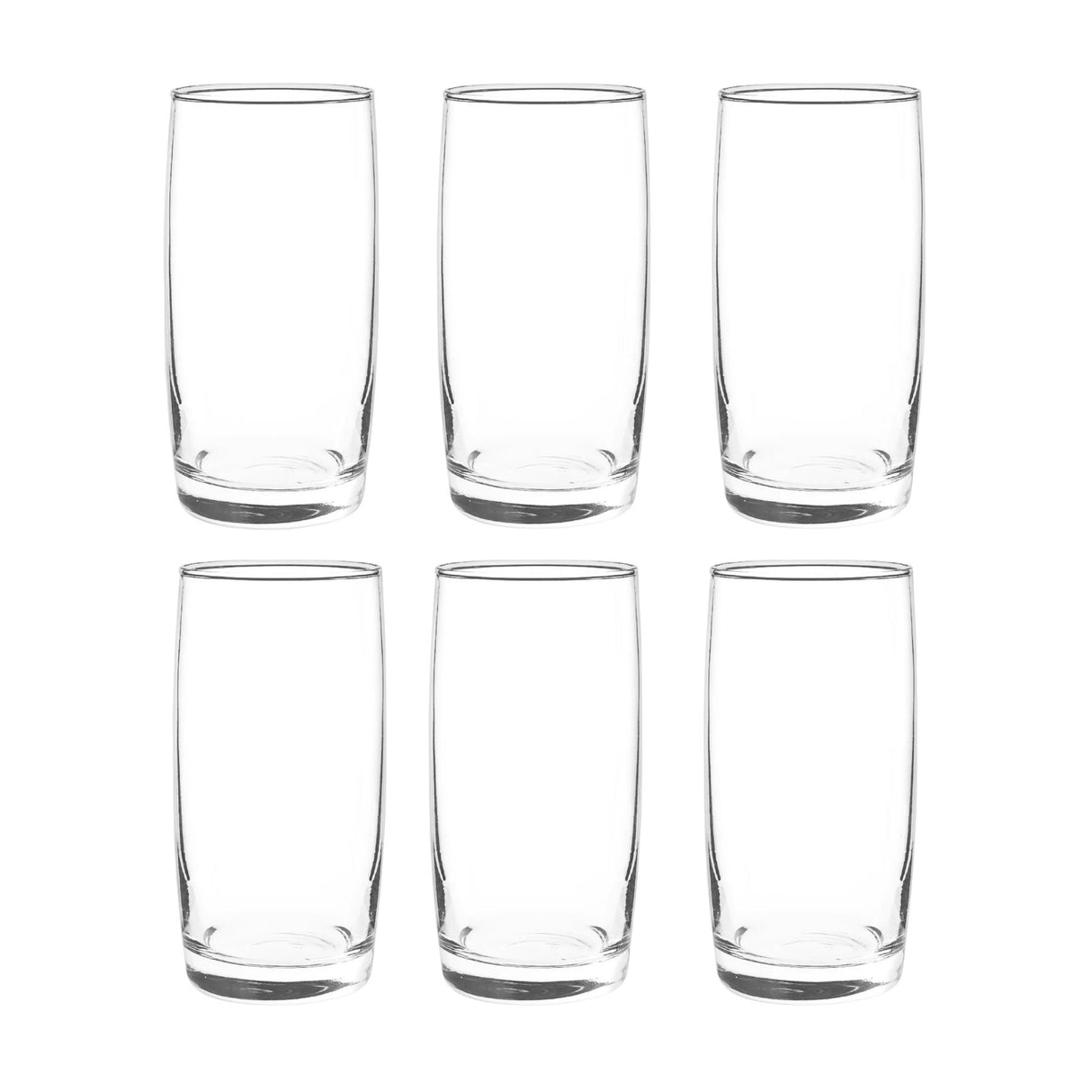 Set 6 Vasos Altos Modelo Monterrey Transparente De 445ml Elegancia y versatilidad en tu mesa. ¡Impresiona a tus invitados con este set!-1
