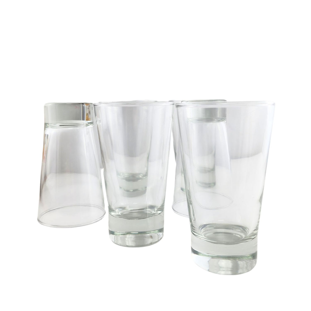 Set 6 Vasos Altos De Vidrio 394ml Modelo London Jugo Agua. Disfruta de bebidas con estilo y elegancia. ¡Haz tu pedido y mejora tu mesa hoy!-4