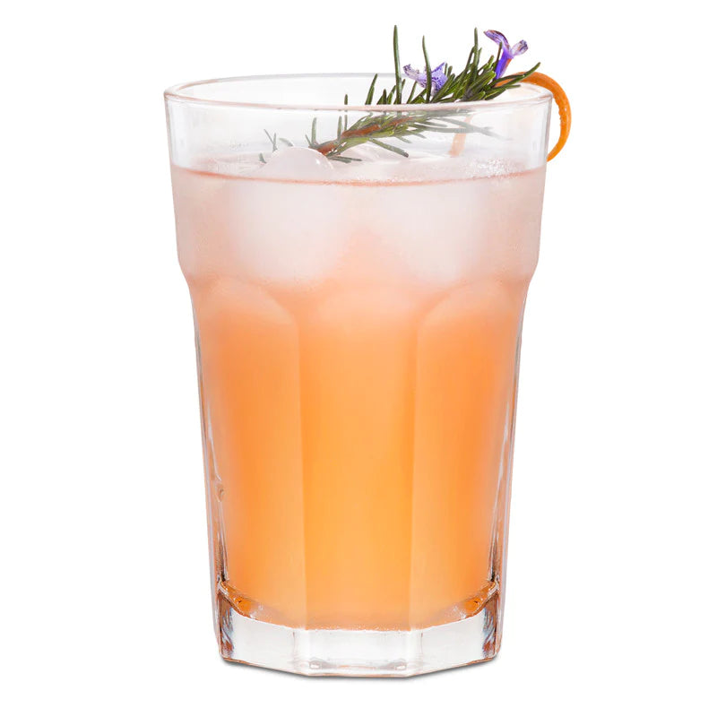 Set 6 Vasos Vidrio 437ml Modelo Chicago Allegra. Disfruta de elegancia y funcionalidad en cada sorbo. ¡Haz tu pedido y transforma tus momentos!-2