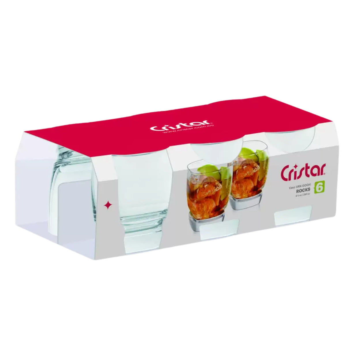 Set de 6 vasos Van Gogh Rocks Bajo, elegantes y duraderos. Perfectos para cócteles y ocasiones especiales. ¡Compra hoy y eleva tu experiencia!-4-1-1