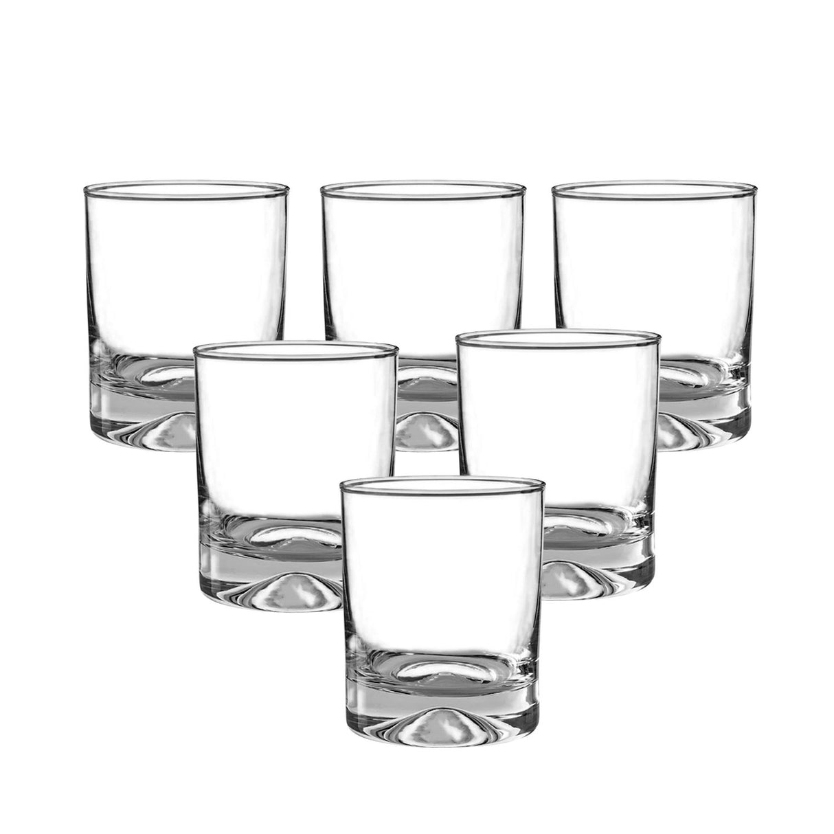 Set 6 Vasos Bajos Modelo Manhatan de 340mL Agua Tragos Jugo Disfruta de tus bebidas con estilo y elegancia. ¡Haz tu pedido ahora y mejora tu cristalería!-1-4