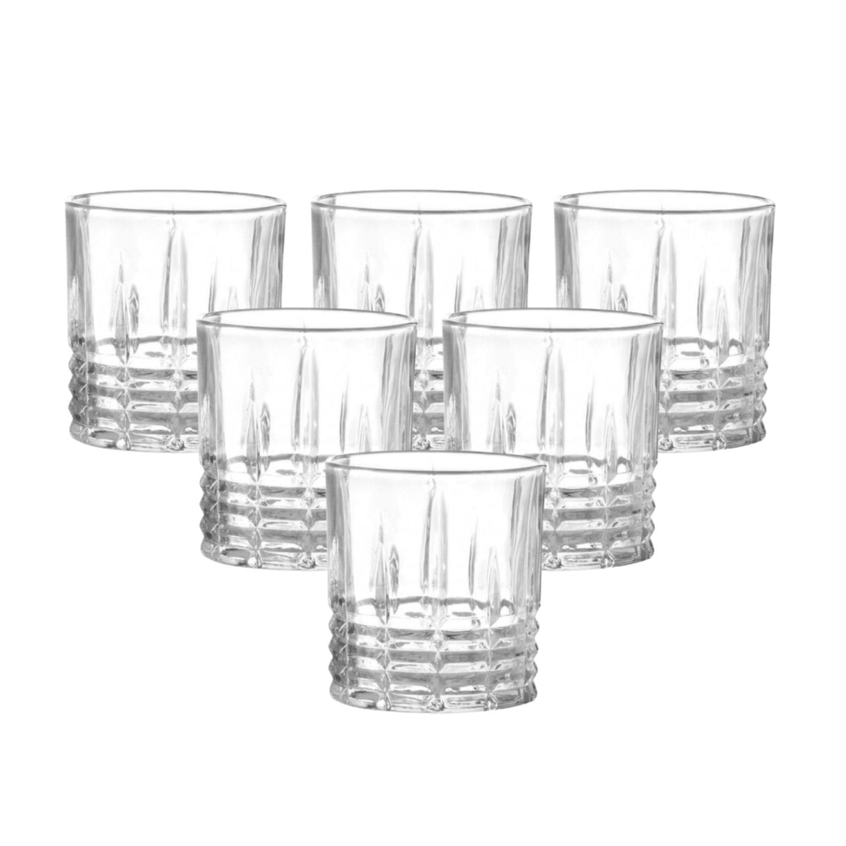 Display 6 Vasos Bajos Modelo Birmingham De 330cc Trago Jugo. Disfruta de elegancia y funcionalidad en cada bebida. ¡Haz tu compra y mejora tu mesa hoy!-2