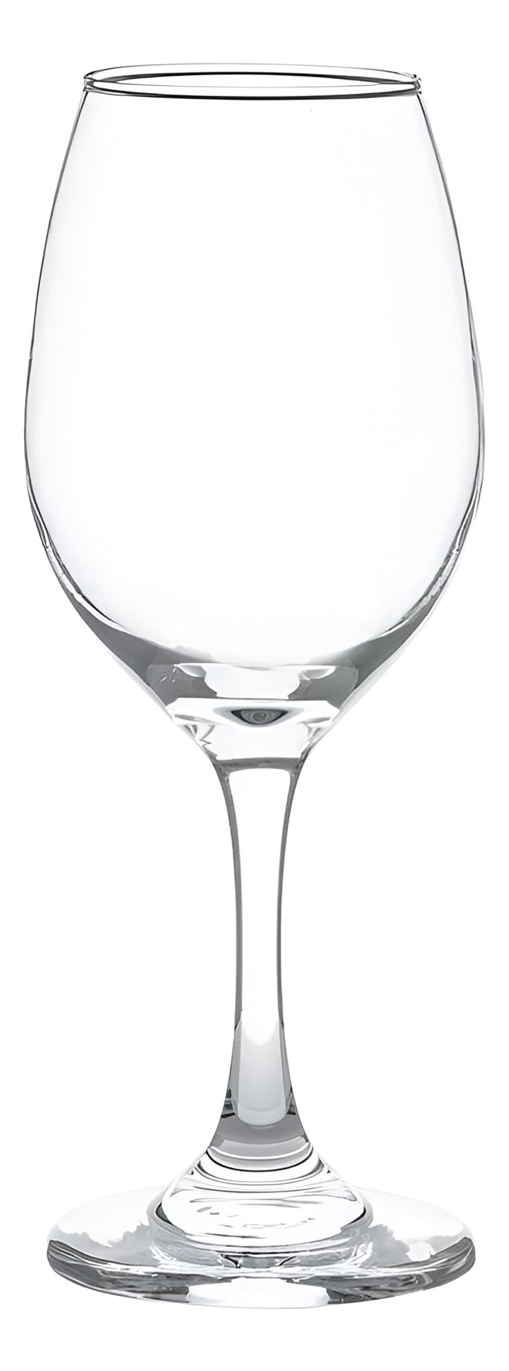 Set de 12 copas de vidrio transparente: 6 copas de champagne y 6 copas de vino, ideales para celebraciones elegantes y duraderas.-1-1-1-1