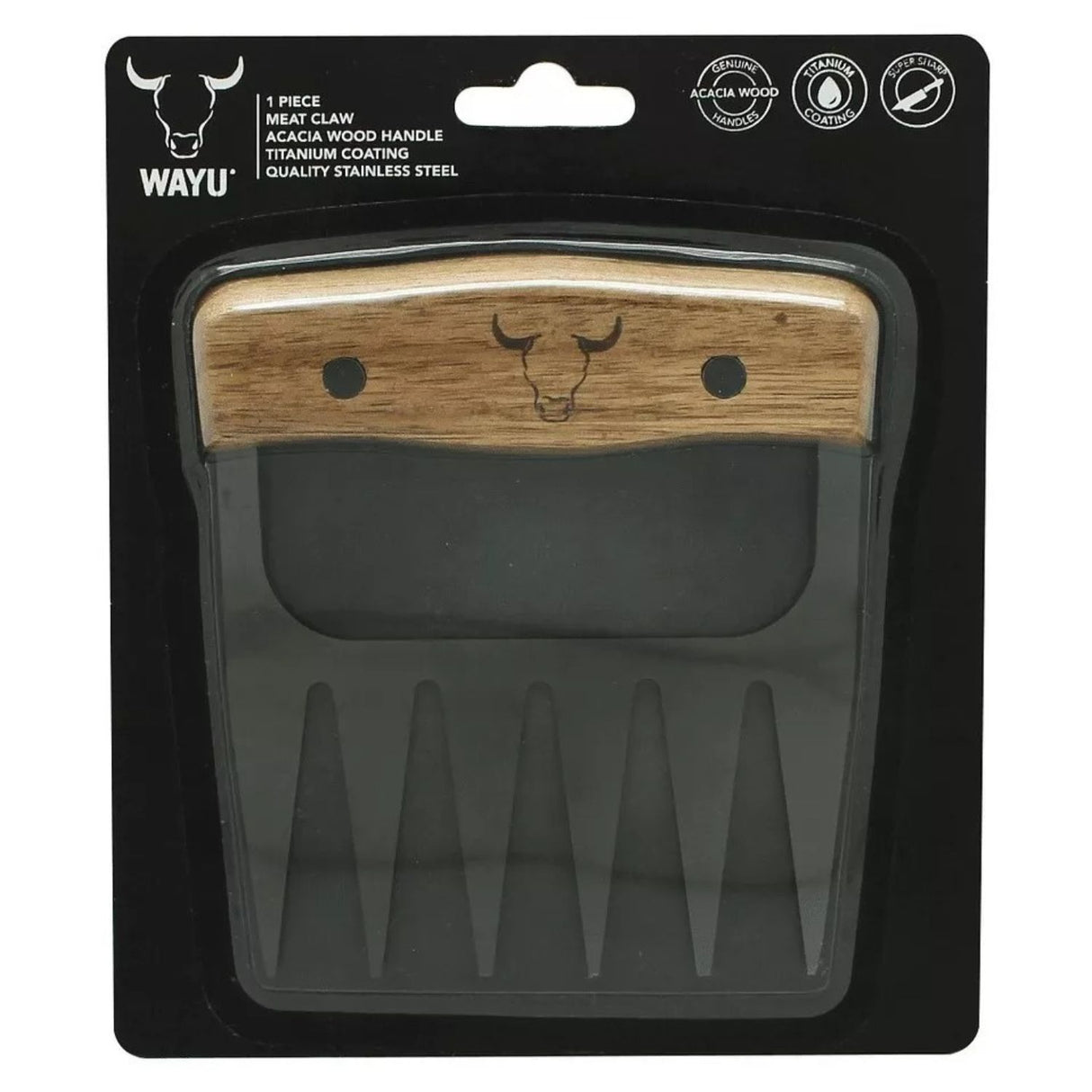 Garra Para Carne Wayu Meat Claw Acero Inoxidable Parrilla Mejora tu experiencia en la parrilla y desmenuza carne fácilmente. ¡Consigue la tuya ahora!-4