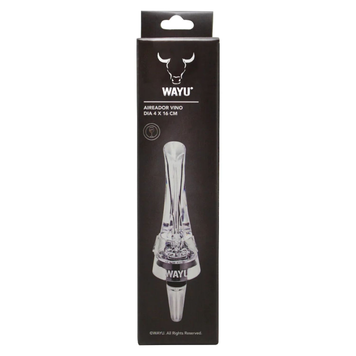 Aireador Vino Wayu Universal de Botellas Respirador Aromas