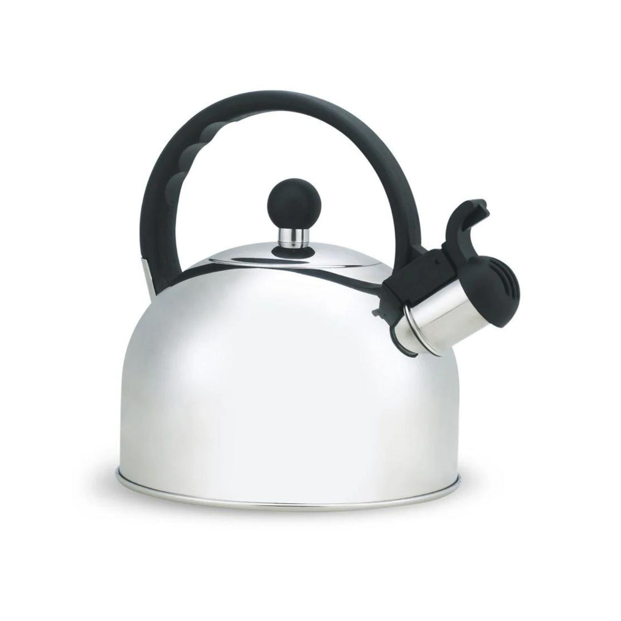 Tetera Sicilia plateada de acero inoxidable, 2500ml, con pico vertedor sin goteos y asa ergonómica, ideal para servir té en casa o restaurantes.-1-2-1-1