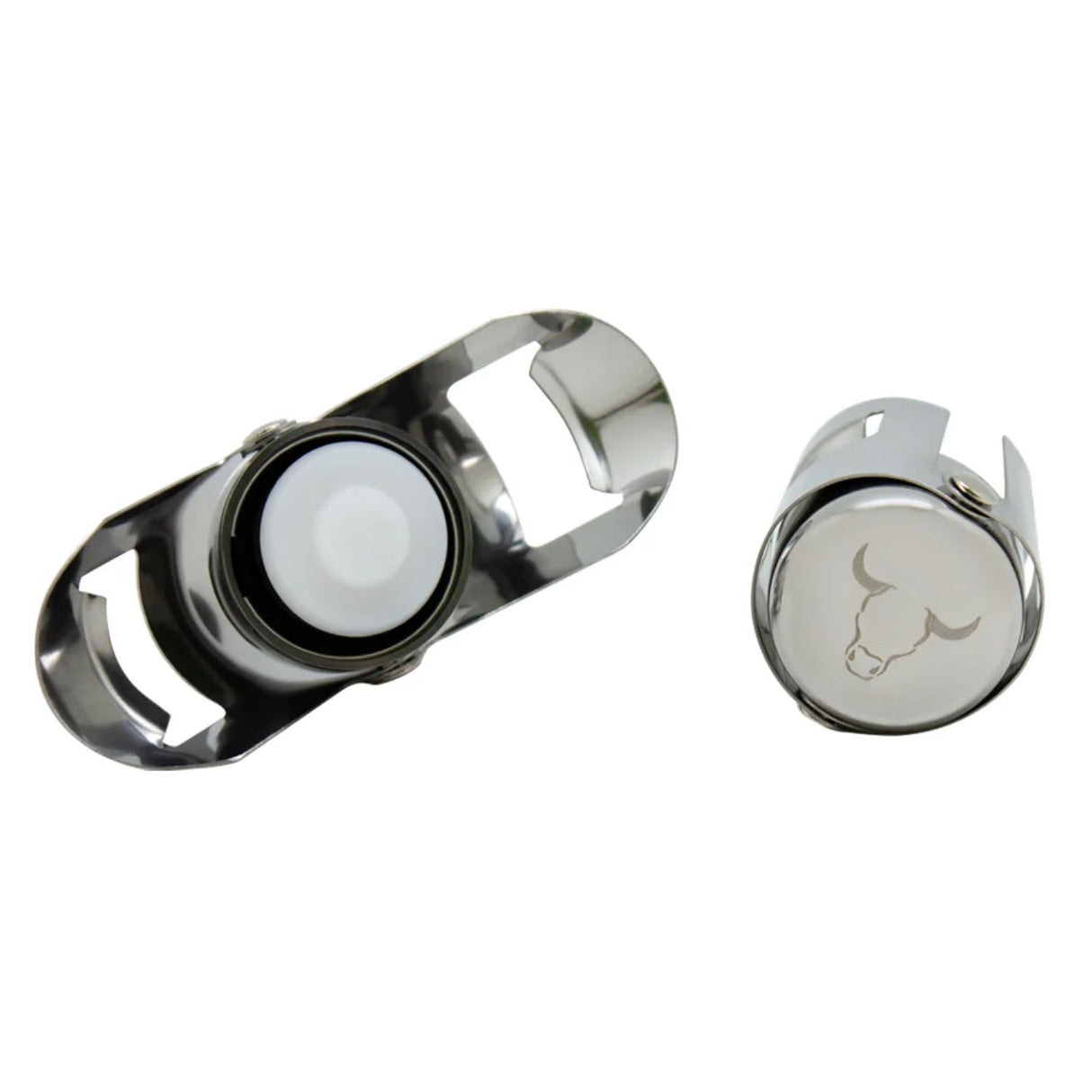 Set 2 Tapones Espumante Champagne Wayu Cocteleria Barman Mantén la frescura de tu champagne con estos elegantes tapones. ¡Compra ahora y disfruta cada burbuja!-4