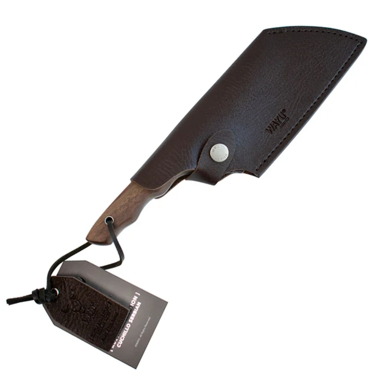Cuchillo Serbian Wayu Con Funda Rustic Colecction Cocina Disfruta de cortes precisos y duraderos en tu cocina. ¡Haz tu pedido ahora!-4