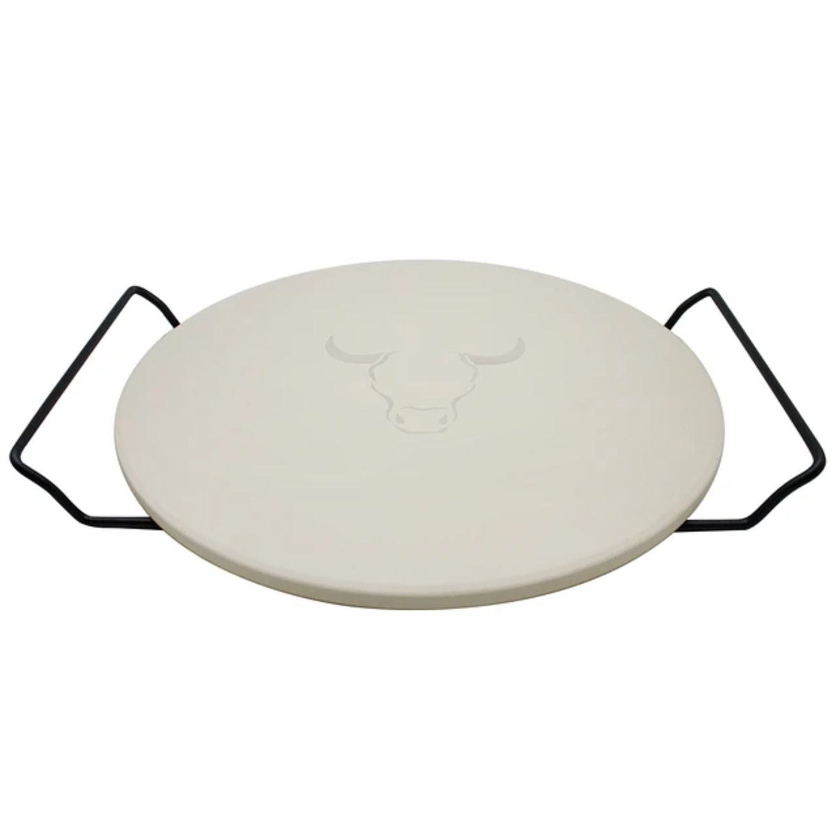 Set Pizza (Piedra + Cortador) Wayu Piedra Cromada Acero Cocina