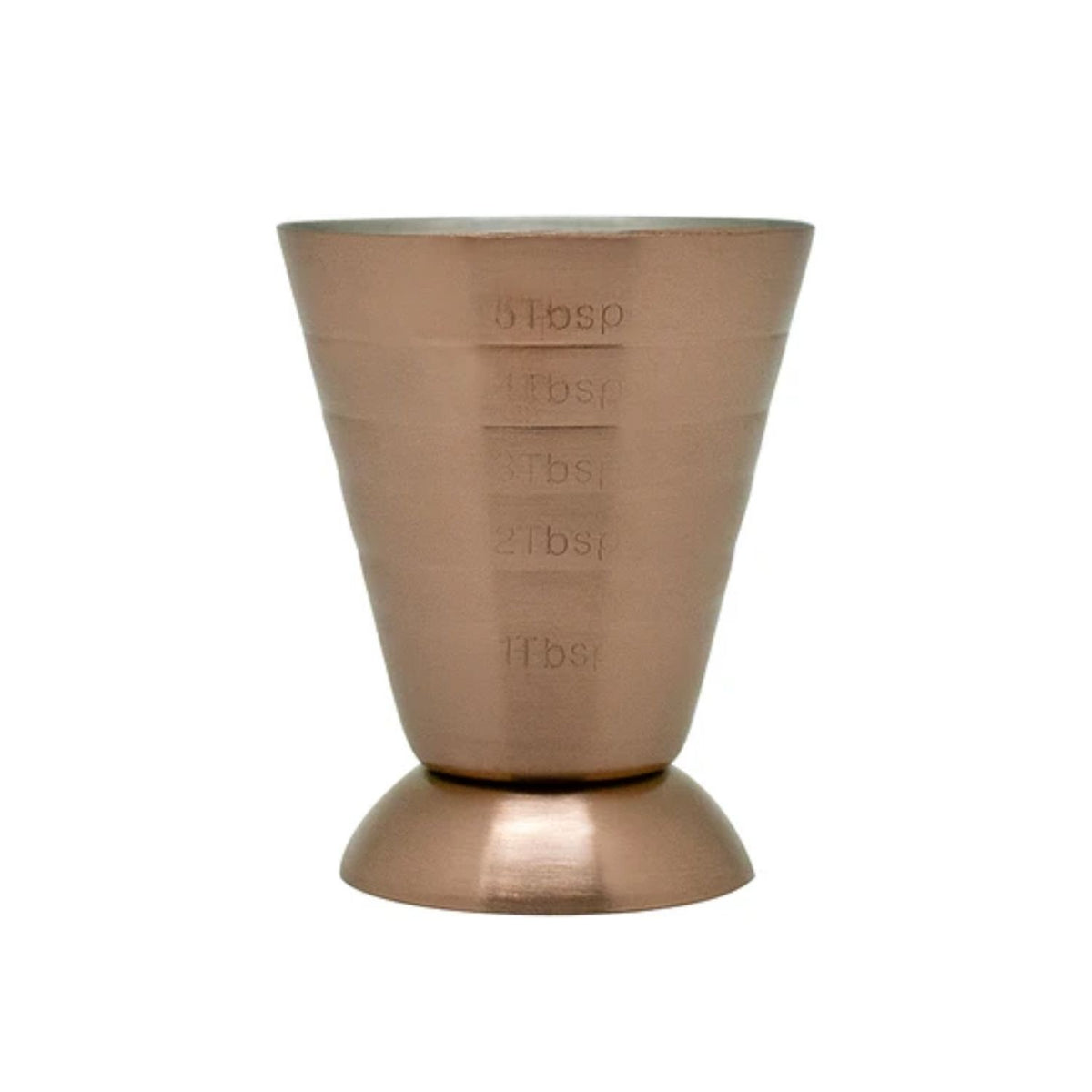 Set Medidor Jigger + Cuchara Bar Copper Wayu