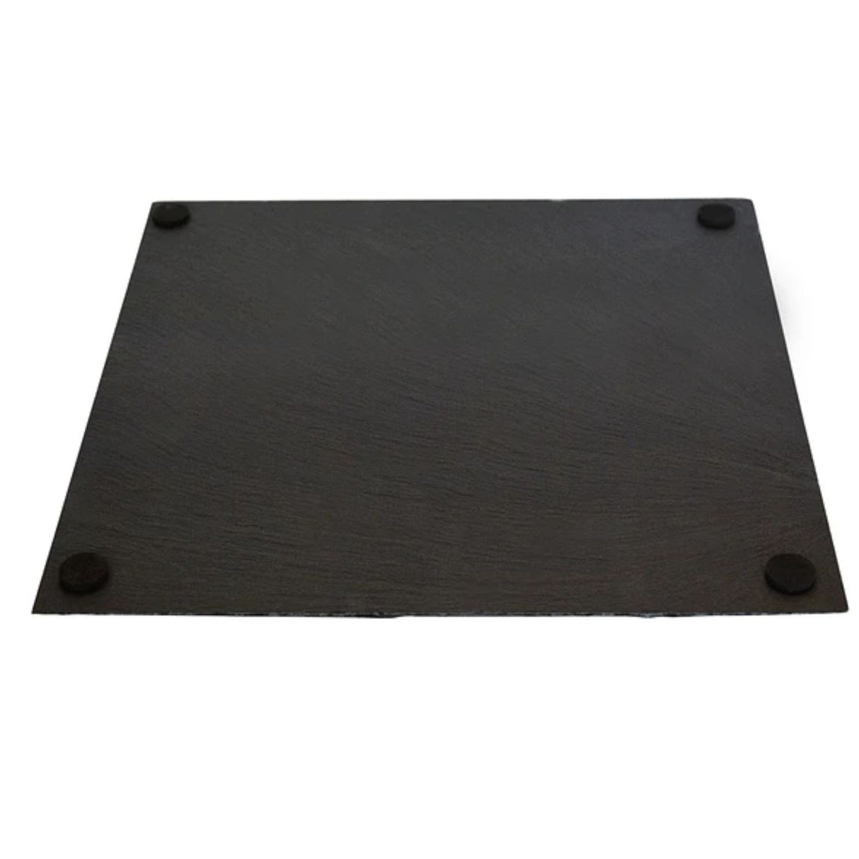 Plato Cuadrado Piedra Pizarra 25cm Wayu Alta Durabilidad Cocina