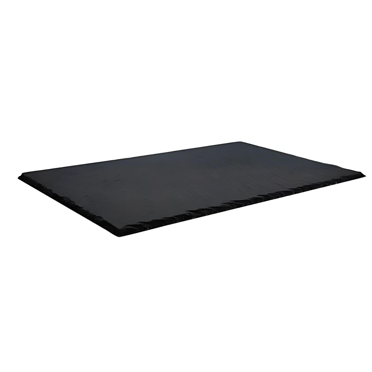 Plato Rectangular Piedra Pizarra 30cm Wayu Alta Durabilidad Cocina