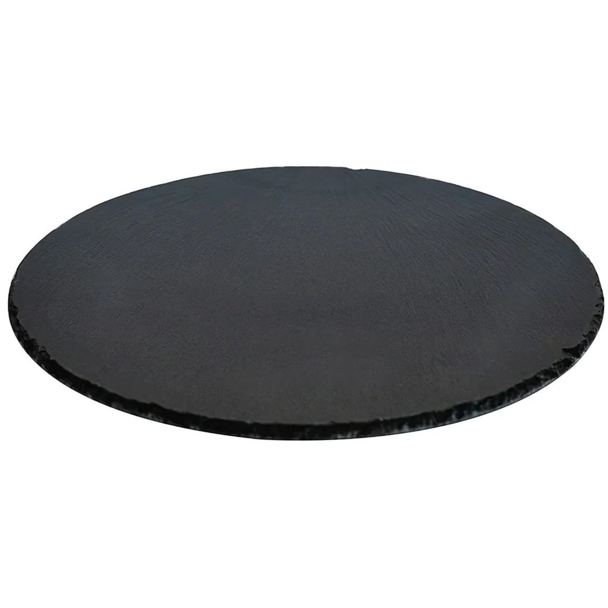 Plato Redondo Piedra Pizarra 25cm Wayu Alta Durabilidad Cocina