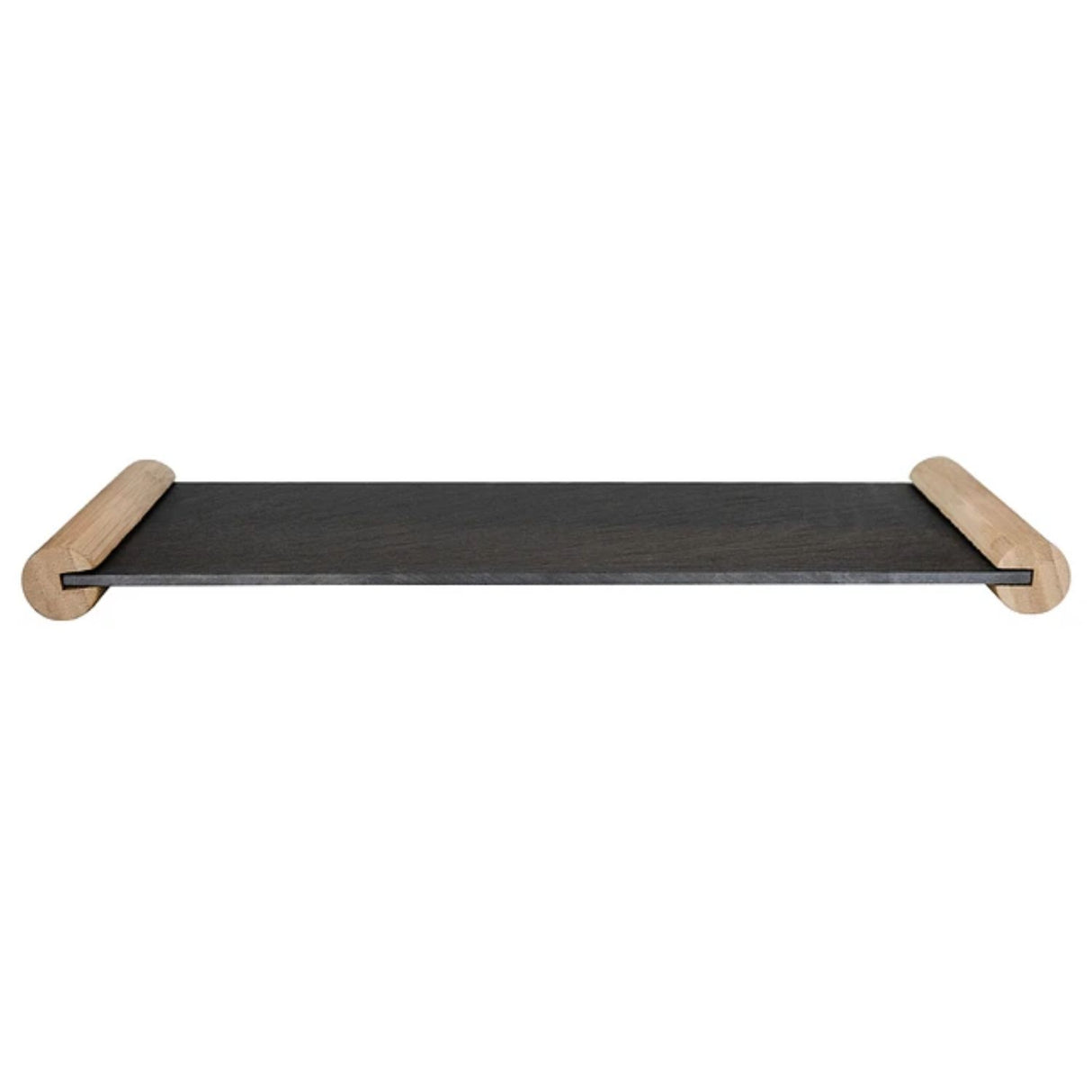 Tabla de Piedra Pizarra de 40cm Wayu con Mango de Madera Alta Durabilidad y Estilo. Disfruta de su elegancia y funcionalidad en tu cocina. ¡Ordénala ahora!-2