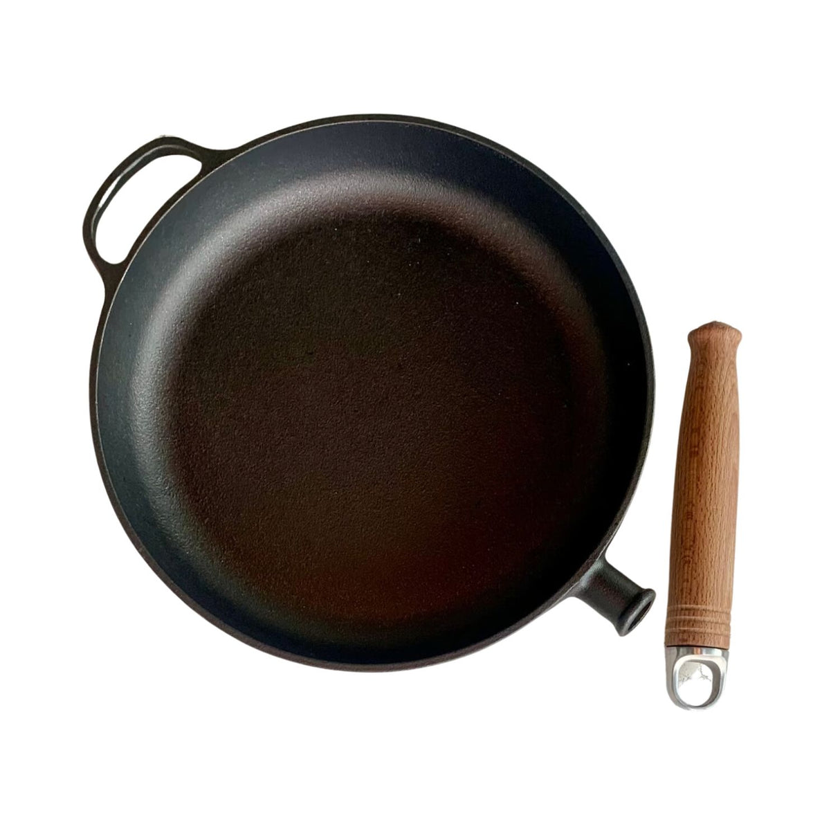Sarten Redondo Wayu 28Cm Iron Cast Acero Resistente Cocina