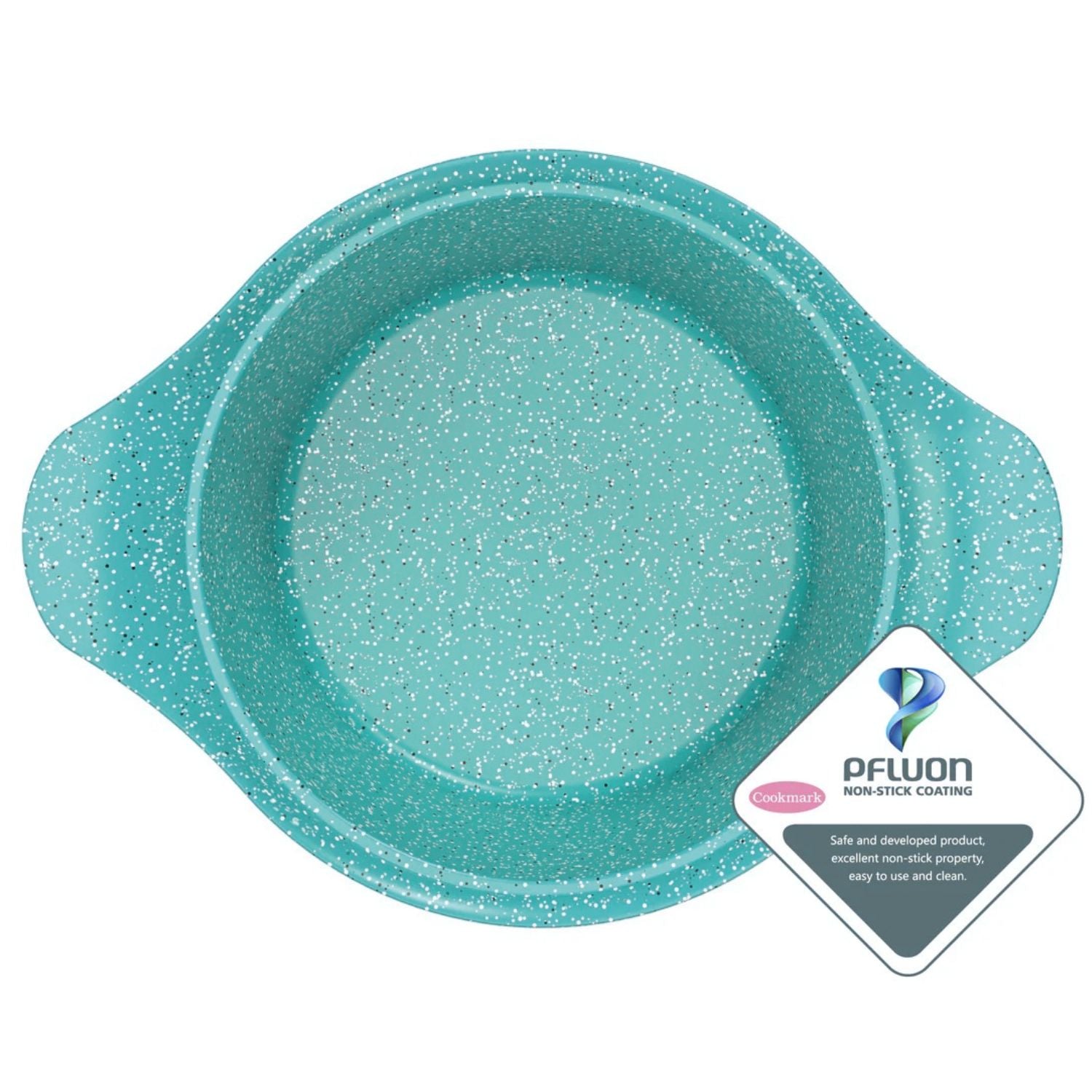 Batería de cocina Bohlier Jade de 6 piezas, aluminio fundido, antiadherente Pfluon Marble, tapas de vidrio templado, ideal para sopas y guisos.-1-4-1-1