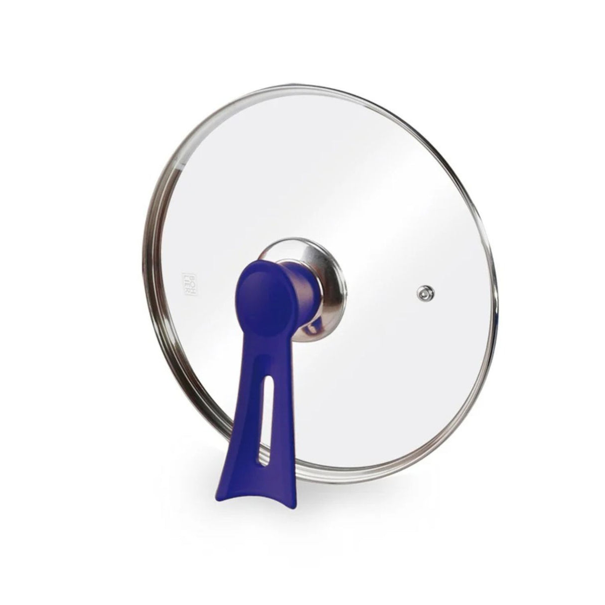 Batería de cocina Bohlier 6 piezas azul, aluminio fundido, antiadherente Pfluon Marble, tapas de vidrio templado, ideal para sopas y guisos.-1-4-1-1