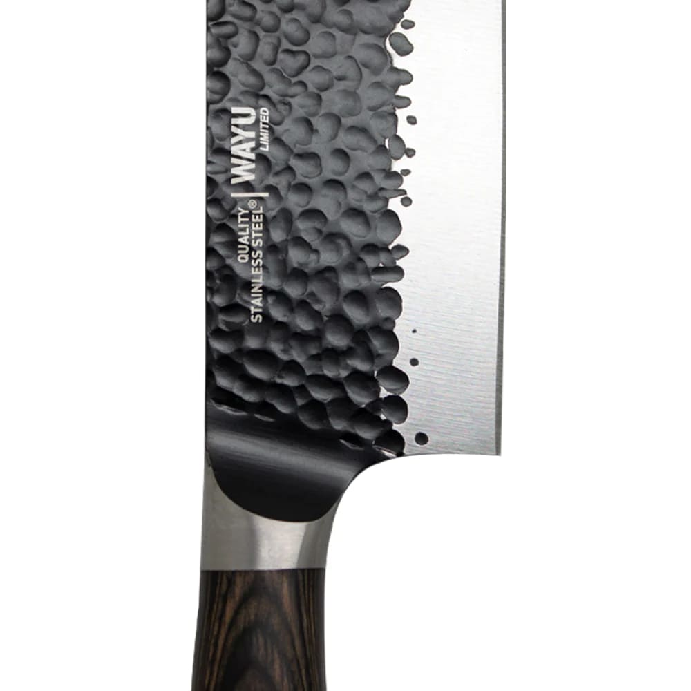 Cuchillo Hacha Hammer Wayu 30cm Revestimiento Antiadherente Potente y preciso para cortes perfectos en la cocina. ¡Mejora tu experiencia culinaria hoy!-3