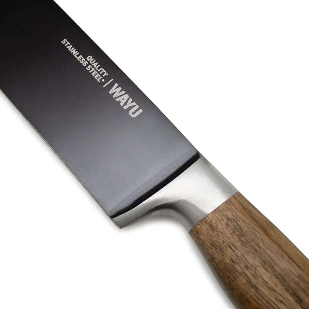 Cuchillo Parrillero Wayu Profesional 44cm Ergonómico Duradero Disfruta de cortes precisos y cómodos en tus asados. ¡Haz tu compra y mejora tu experiencia culinaria!-3
