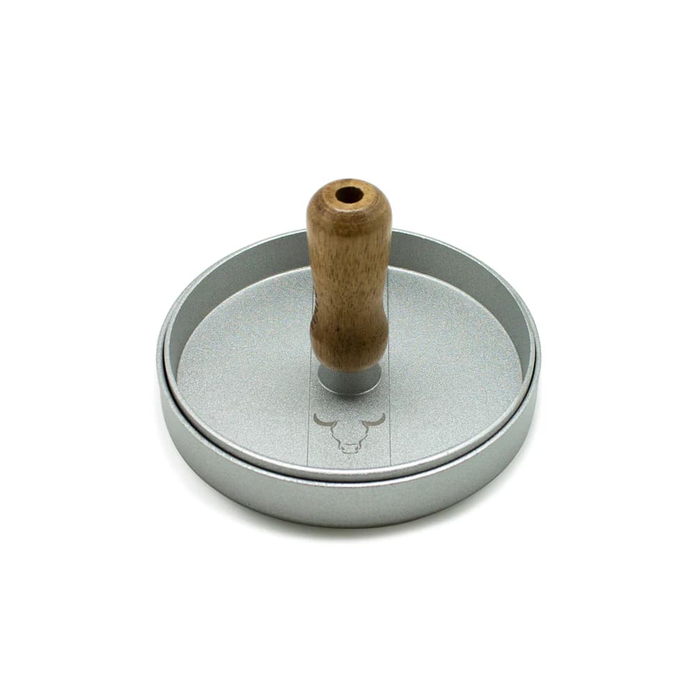 Prensa Molde Para Hamburguesas 11,3cm Cocina Wayu Asado BBQ La prensa Wayu te ayuda a crear hamburguesas perfectas en casa. ¡Haz tus propias hamburguesas hoy!-2