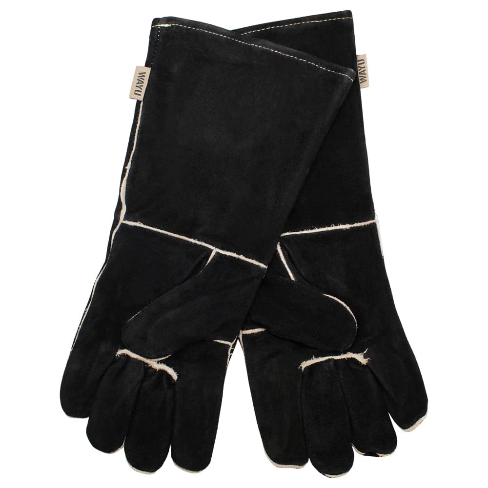 2 Guantes De Cuero Parrillero Wayu Alta Temperatura Limited: Protección en la Parrilla. Disfruta de una cocción segura y cómoda. ¡Haz tu pedido ya!-1-3