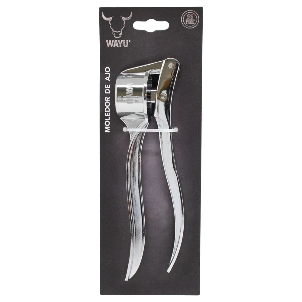 Moledor Prensador Triturador De Ajo Wayu Cocina Acero Disfruta de ajo fresco sin complicaciones. Haz tu pedido ahora y transforma tus recetas.-3