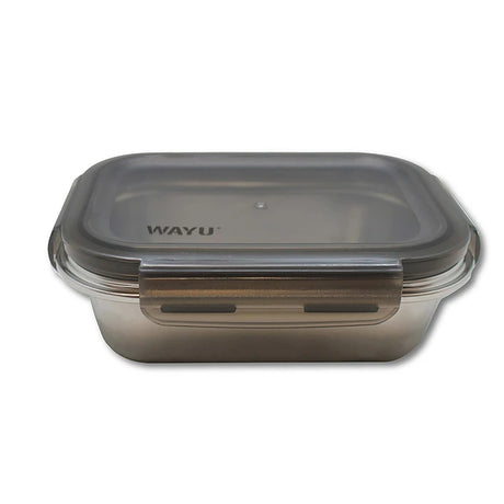 Contenedor Hermético Wayu Acero Microsafe 2300ml Premium Mantén tus alimentos frescos y organizados. ¡Adquiere el tuyo y mejora tu cocina hoy!-1-1