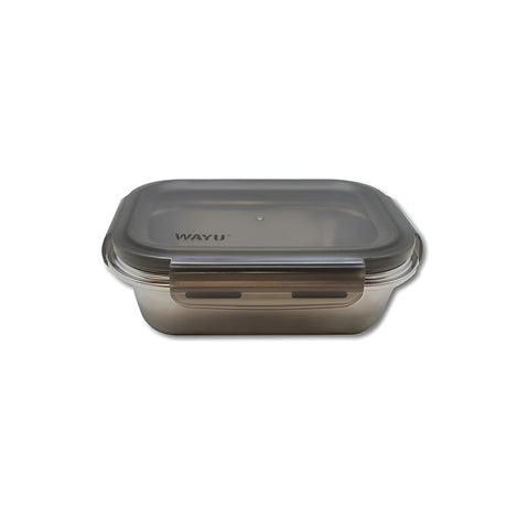Contenedor Hermético Wayu Acero Microsafe 650ml Premium Mantén tus alimentos frescos y seguros. ¡Adquiere el tuyo y disfruta de su funcionalidad!-2