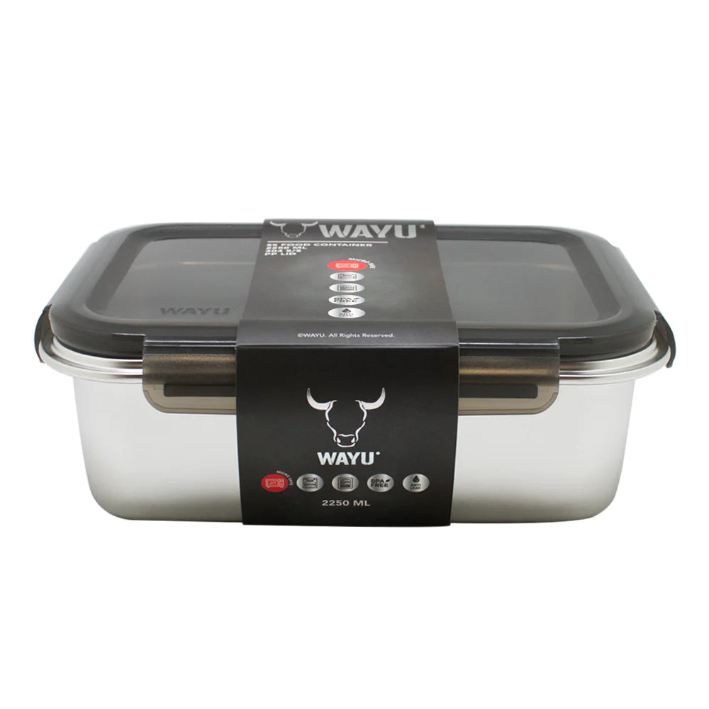 Contenedor Hermético Wayu Acero Microsafe 650ml Premium Mantén tus alimentos frescos y seguros. ¡Adquiere el tuyo y disfruta de su funcionalidad!-4