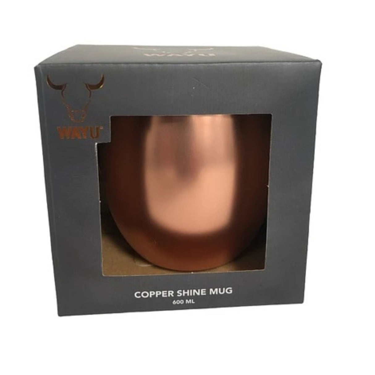 Jarro Moscow Mule Copper Mug Shine 600 ml Wayu Bar Tragos Disfruta de tus bebidas frías con estilo y elegancia. ¡Haz tu pedido ahora y sorpréndete!-1