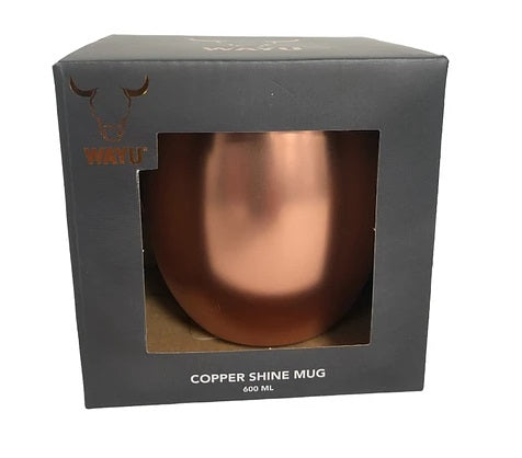 Jarro Moscow Mule Copper Mug Shine 600 ml Wayu Bar Tragos Disfruta de tus bebidas frías con estilo y elegancia. ¡Haz tu pedido ahora y sorpréndete!-4