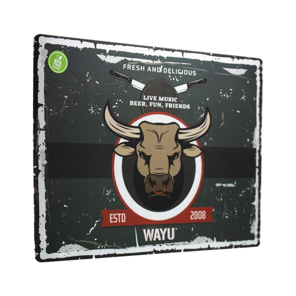 Elegancia Sustentable en Cada Comida Mejora la presentación de tus platos y cuida el medio ambiente. Descubre el Individual PVC Toro Wayu y transforma tu mesa.-4