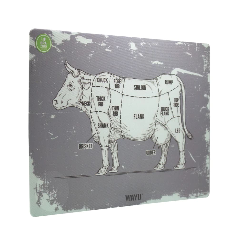 Individual Mesa Cocina 40x30cm Cortes Grey Mantel Wayu