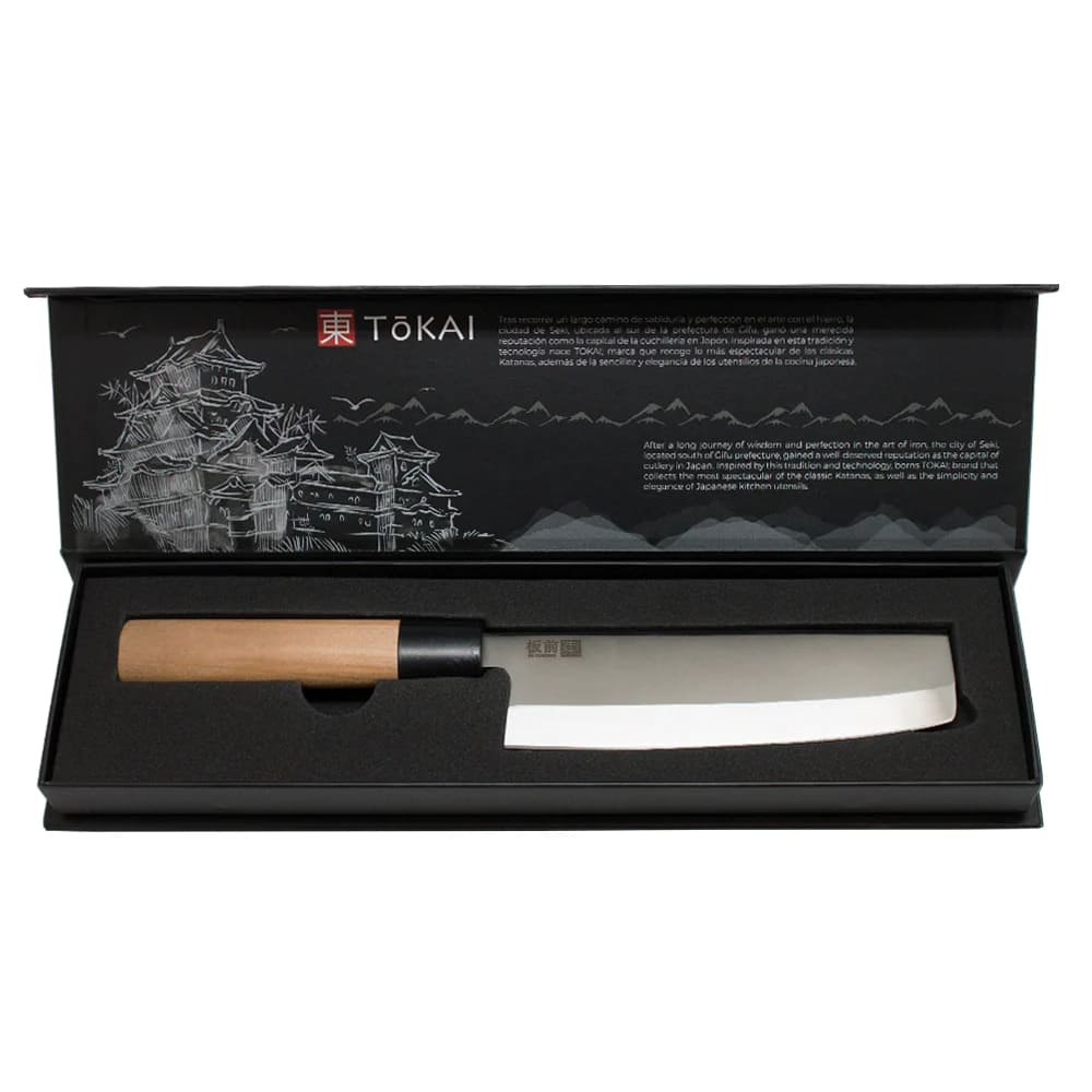 Cuchillo Cleaver Tokai: El Aliado Perfecto para Chefs y Aficionados. Disfruta de cortes precisos y controlados en tu cocina. ¡Haz tu compra ahora!-1