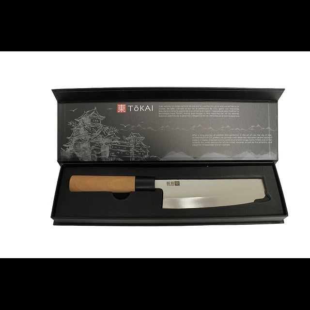 Cuchillo Cleaver Tokai: El Aliado Perfecto para Chefs y Aficionados. Disfruta de cortes precisos y controlados en tu cocina. ¡Haz tu compra ahora!-4