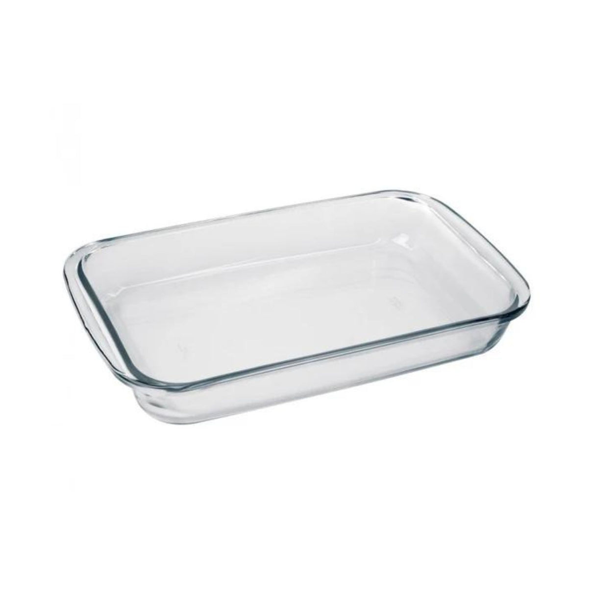 Asadera rectangular de vidrio templado con 2 flaneras. Perfecta para hornear y servir tus platillos favoritos. ¡Compra hoy y cocina como un chef!-3