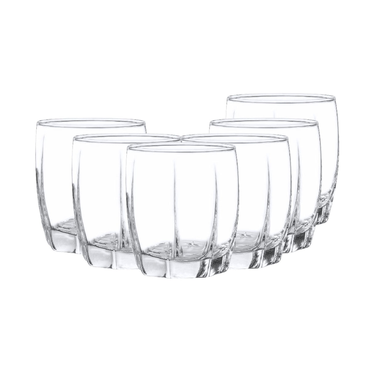 Set de 6 vasos bajos Amadeus Rocks de 353cc, perfectos para tragos y jugos. Disfruta de tus bebidas con estilo. ¡Compra hoy y sorpréndete!-3