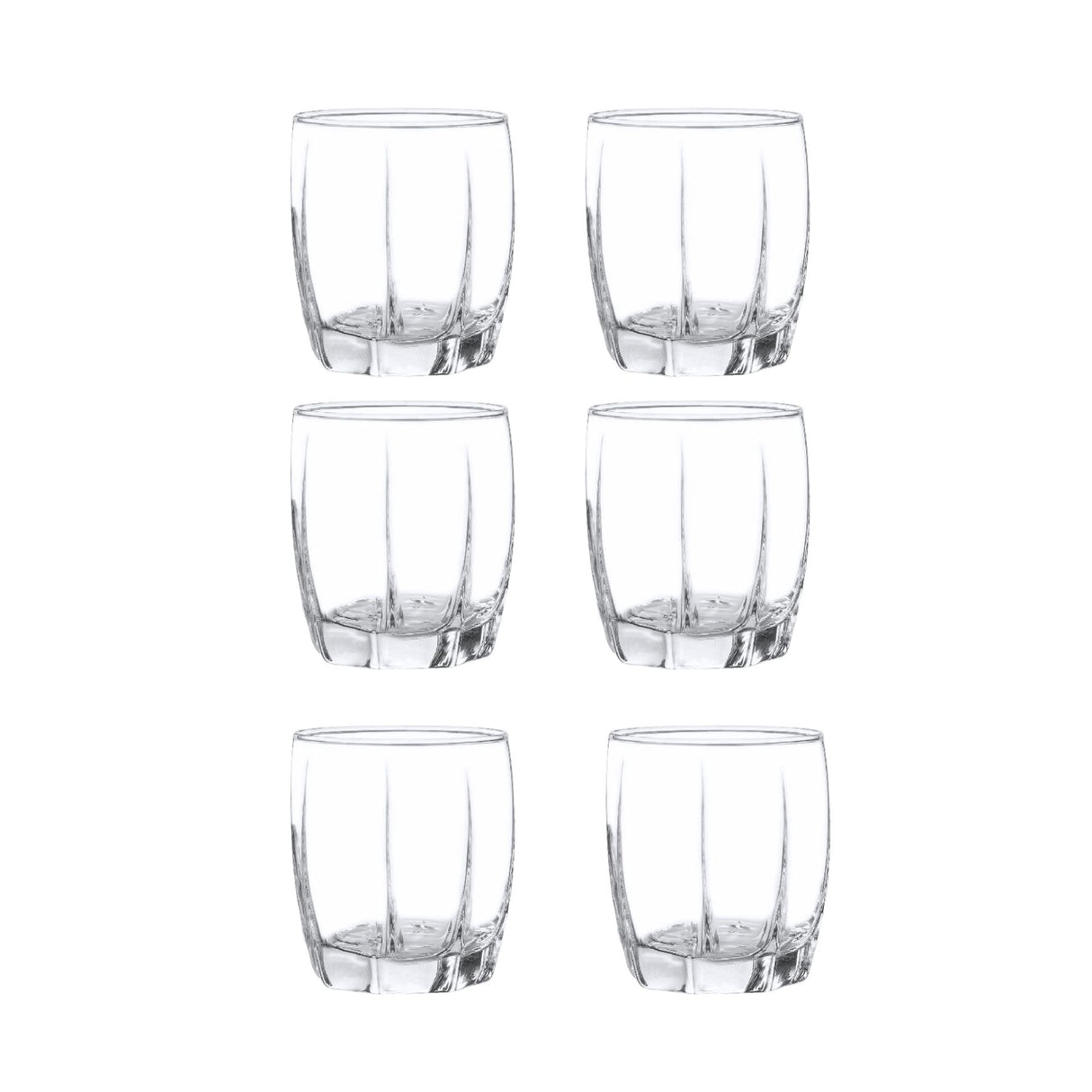 Set de 6 vasos bajos Amadeus Rocks de 353cc, perfectos para tragos y jugos. Disfruta de tus bebidas con estilo. ¡Compra hoy y sorpréndete!-4