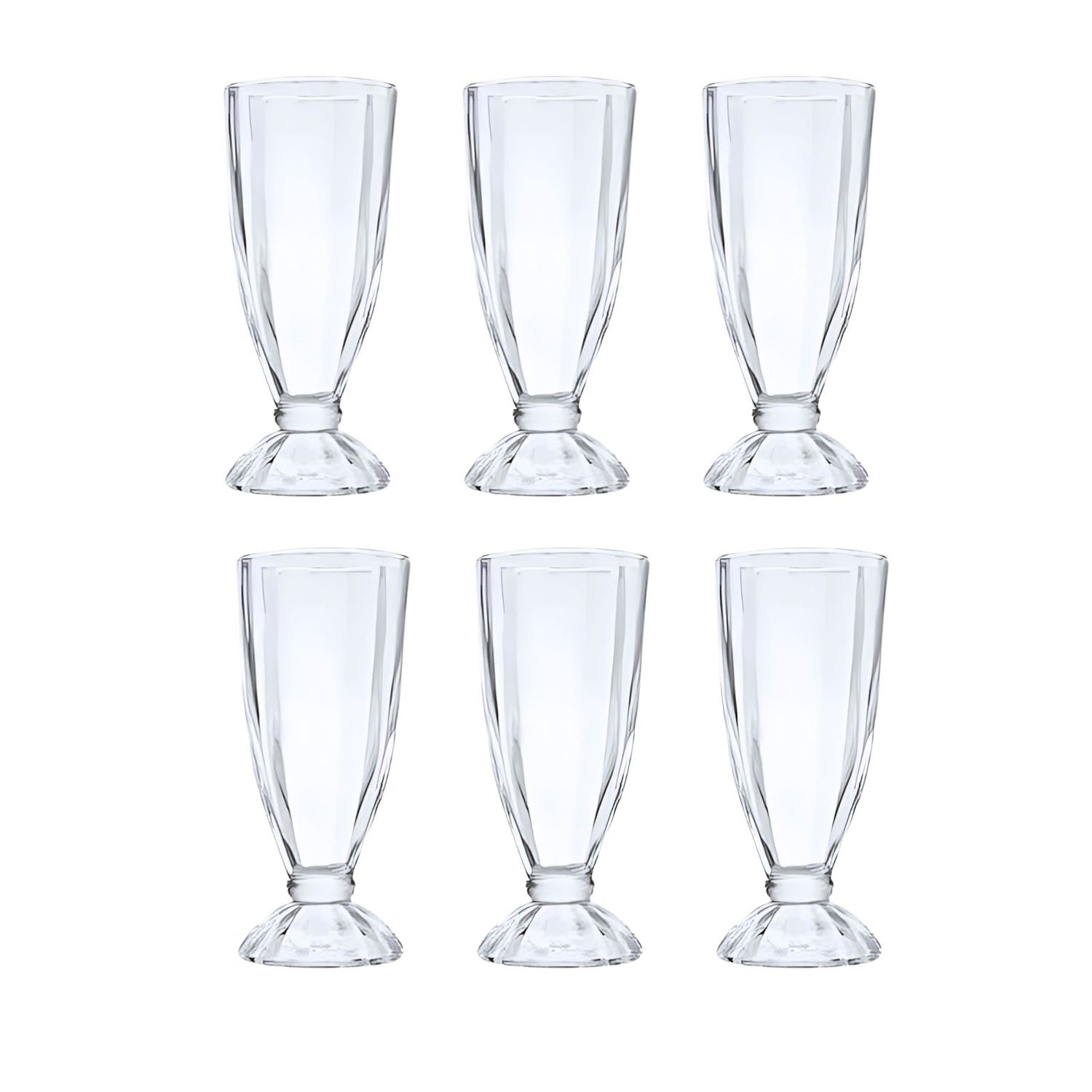 Set de 6 copas de helado Altus de 450ml, perfectas para postres y milkshakes. Dale un toque especial a tus dulces. ¡Compra ahora y sorprende!-4