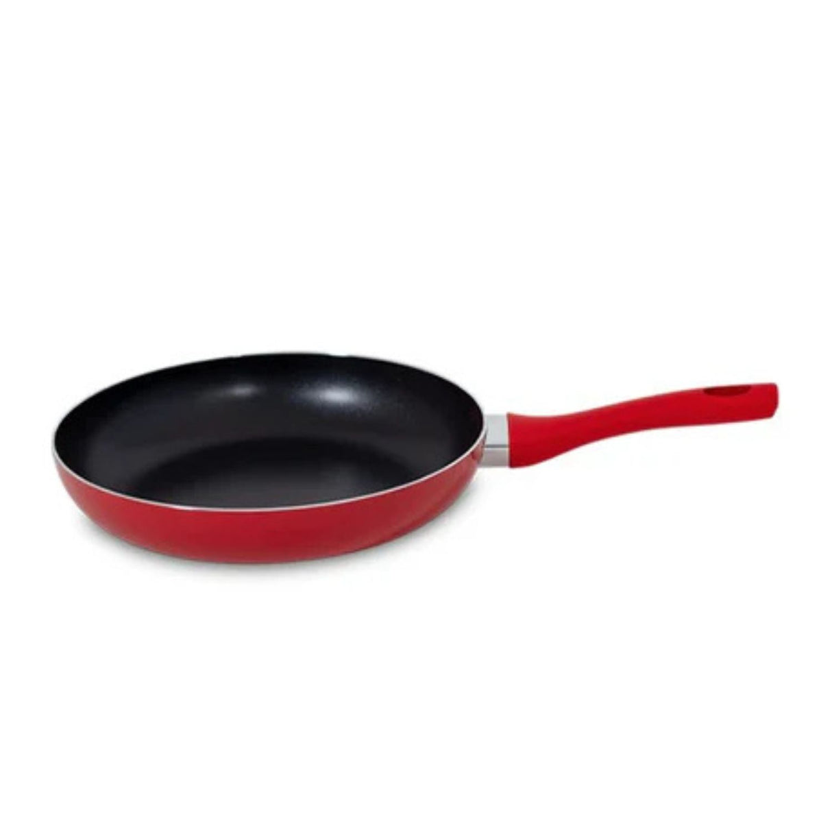 Sartén antiadherente de 20 cm en color rojo, perfecta para cocinar sin que los alimentos se peguen. ¡Compra hoy y transforma tu cocina!-1