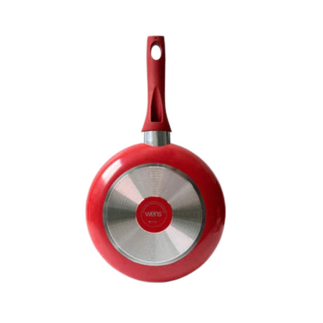Sartén antiadherente de 20 cm en color rojo, perfecta para cocinar sin que los alimentos se peguen. ¡Compra hoy y transforma tu cocina!-2