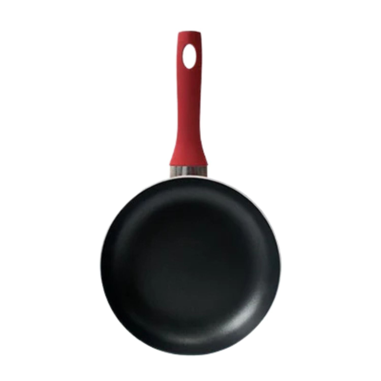 Sartén antiadherente de 20 cm en color rojo, perfecta para cocinar sin que los alimentos se peguen. ¡Compra hoy y transforma tu cocina!-3