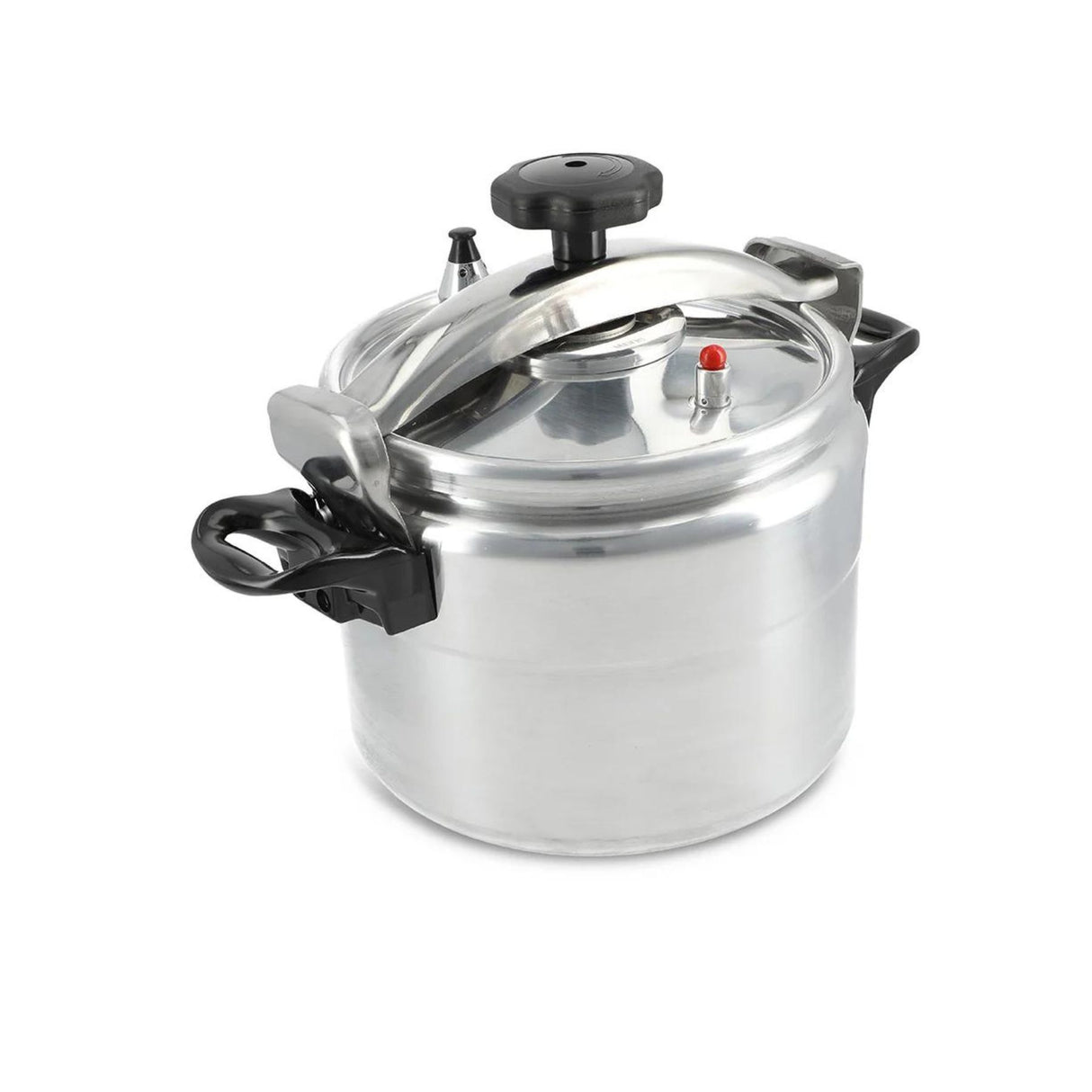 Olla a presión de 10 litros en aluminio, ideal para cocinar rápido y saludable. Perfecta para familias grandes. ¡Compra hoy y ahorra tiempo!-4