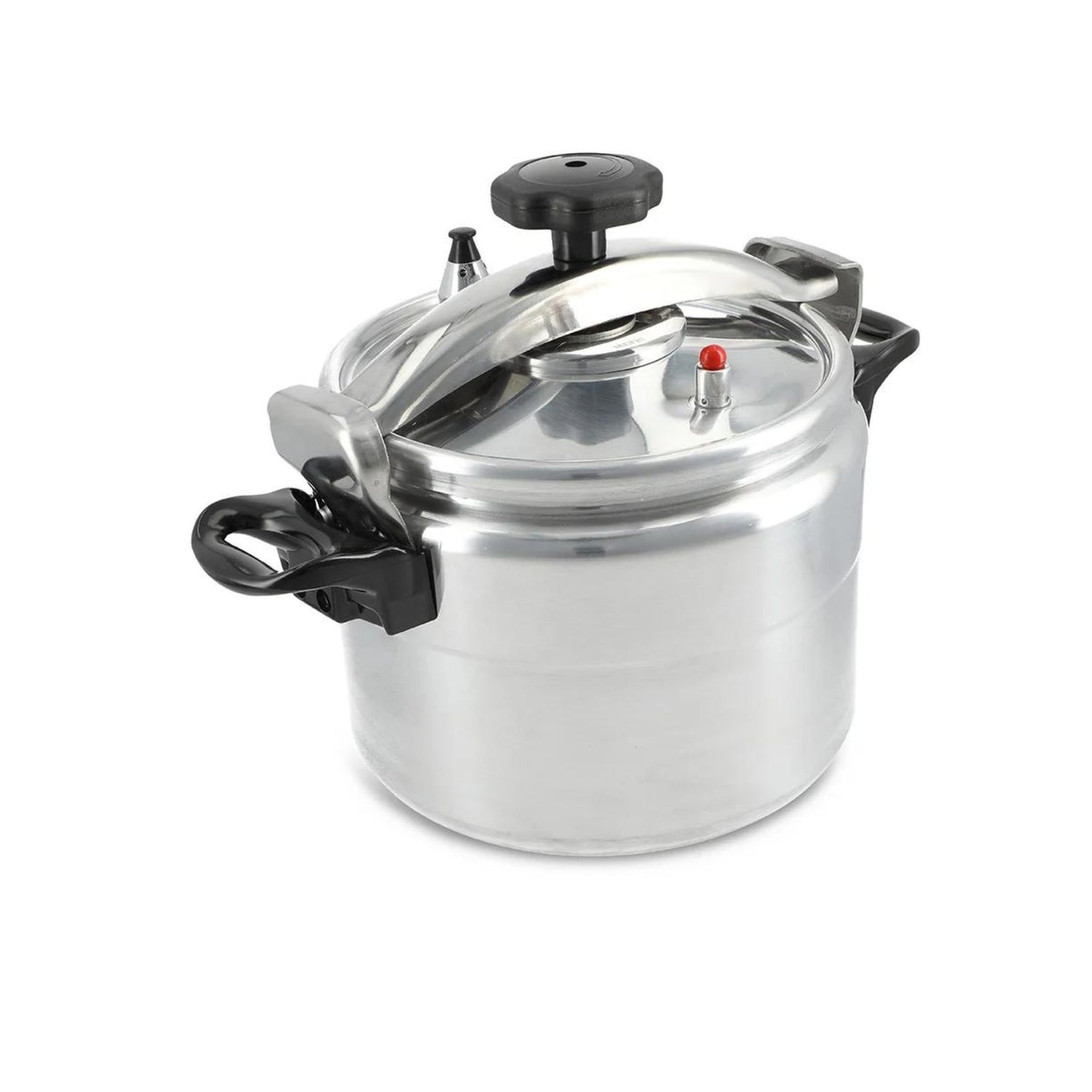 Olla a presión de 10 litros en aluminio, ideal para cocinar rápido y saludable. Perfecta para familias grandes. ¡Compra hoy y ahorra tiempo!-4