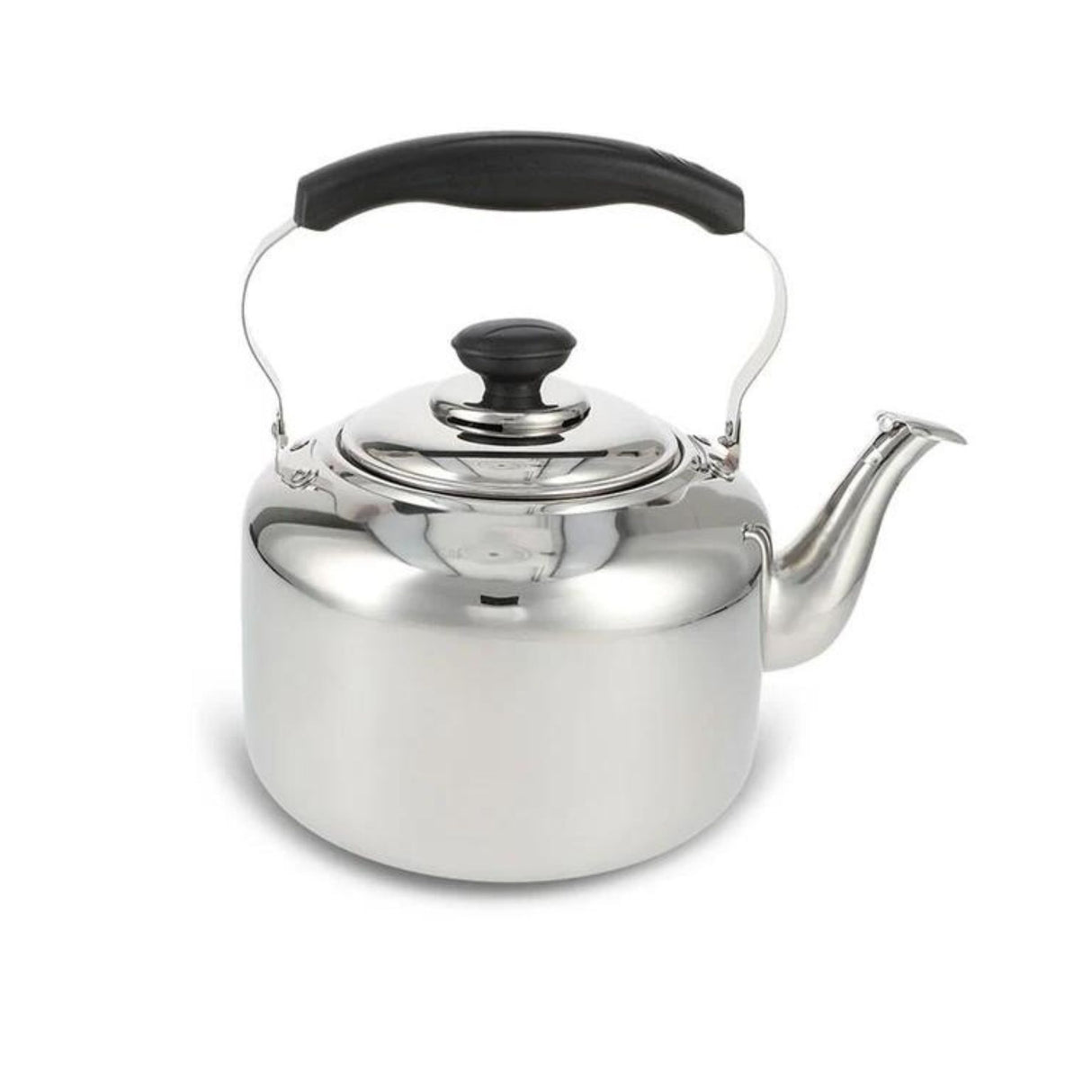 Tetera Trieste de 1 litro en acero inoxidable, con mango reforzado para mayor seguridad. Perfecta para disfrutar de tus infusiones. ¡Compra ahora!-3